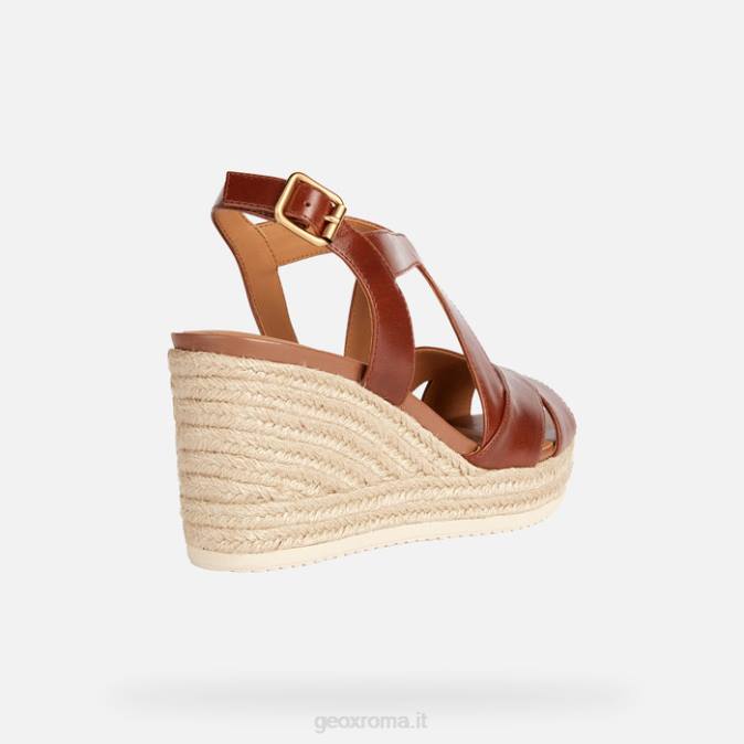 donna ponza FX0W203 marrone Geox