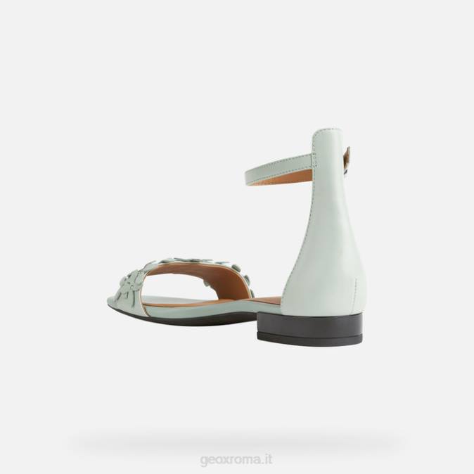 donna sandalo wistrey FX0W571 menta Geox