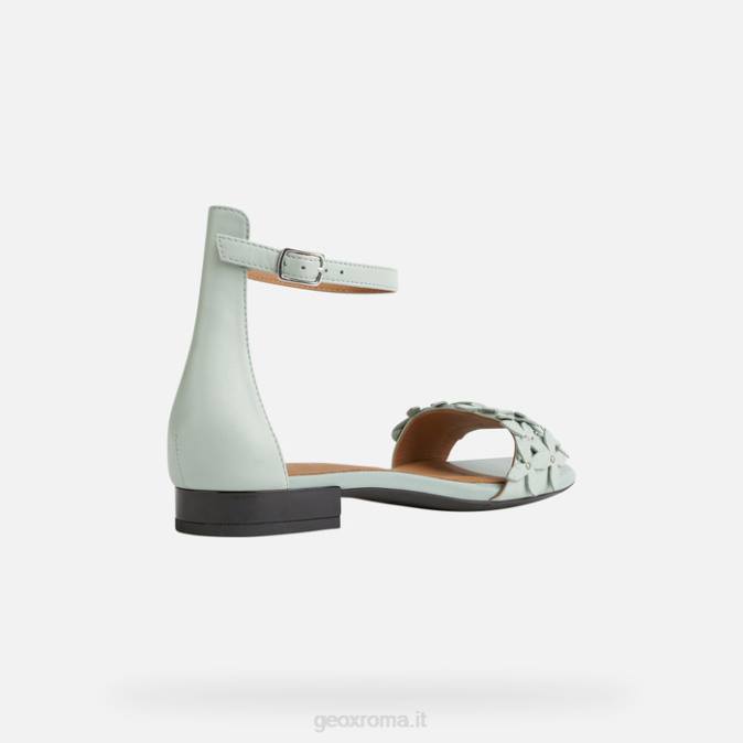 donna sandalo wistrey FX0W571 menta Geox