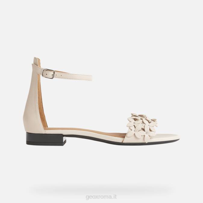 donna sandalo wistrey FX0W572 crema Geox