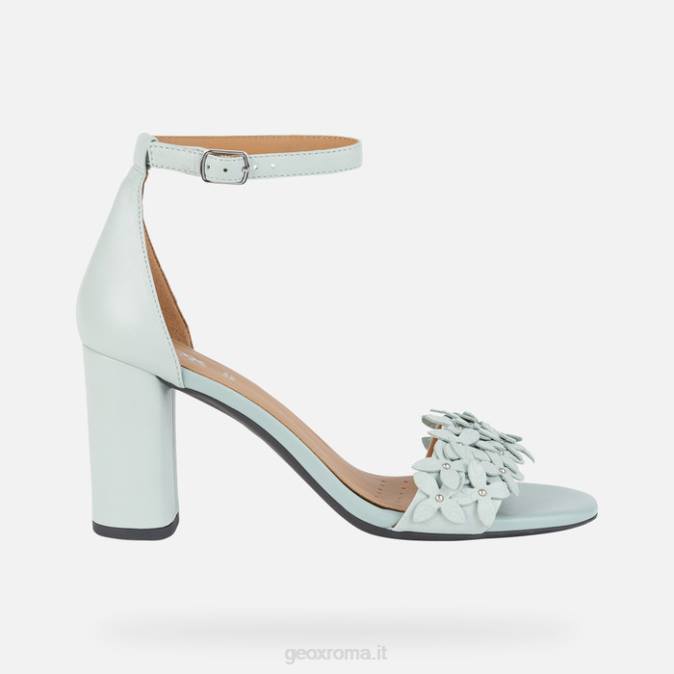 eraklia alta donna FX0W498 menta Geox