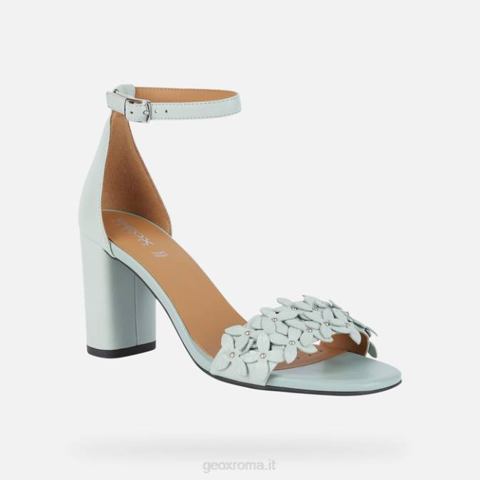 eraklia alta donna FX0W498 menta Geox