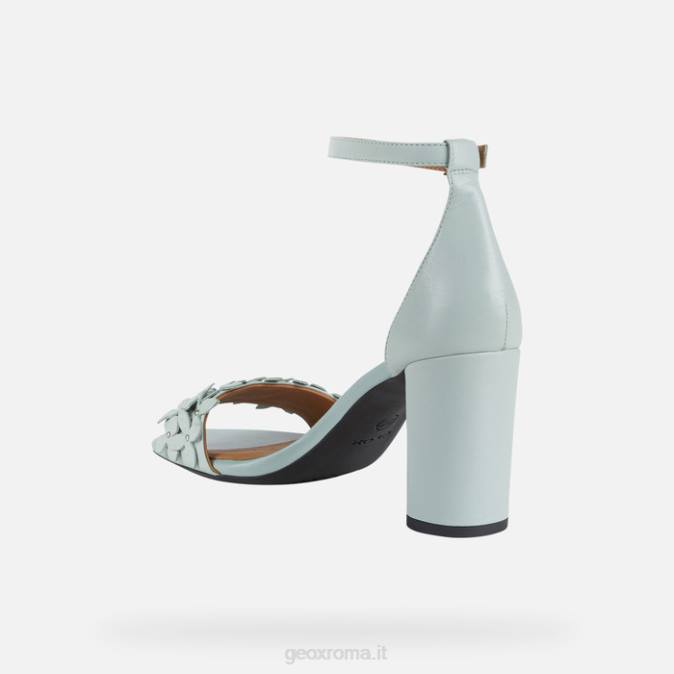 eraklia alta donna FX0W498 menta Geox