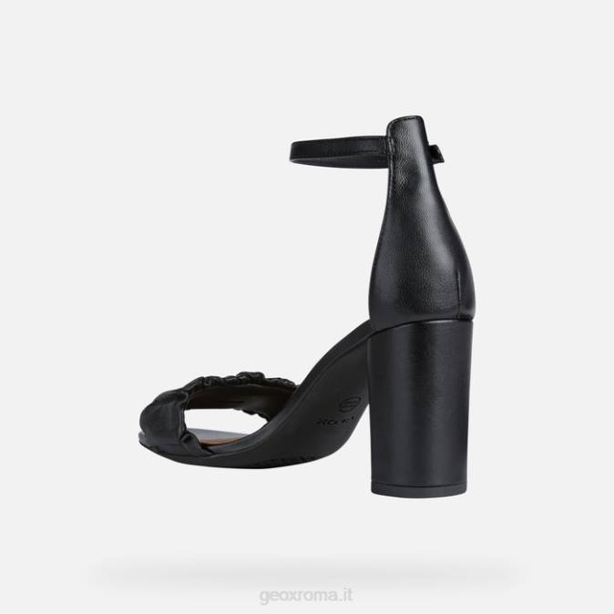 eraklia alta donna FX0W552 nero Geox