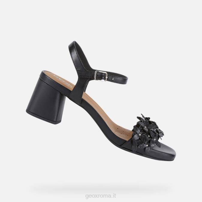 genziana mezza donna FX0W423 nero Geox