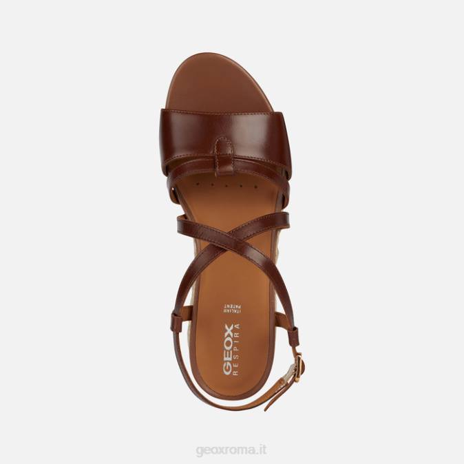 ischia corda donna FX0W142 marrone Geox