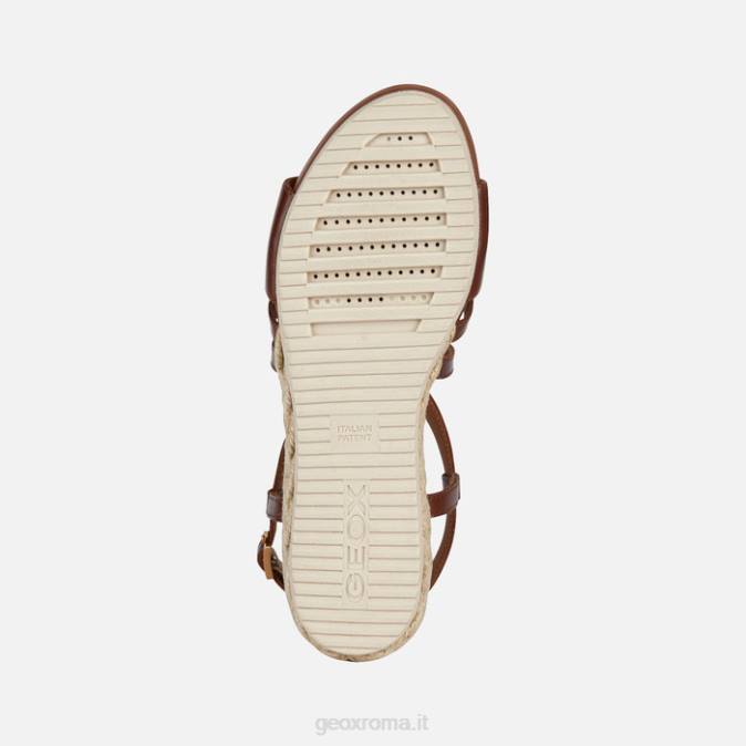 ischia corda donna FX0W142 marrone Geox