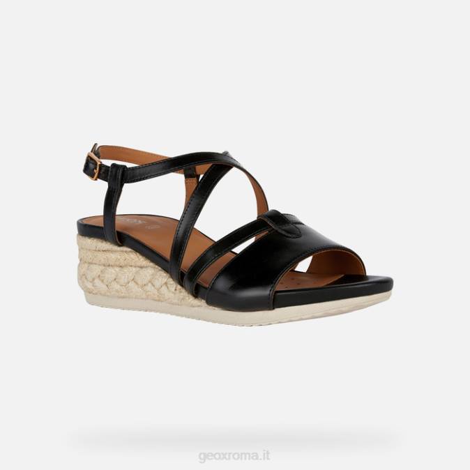 ischia corda donna FX0W143 nero Geox