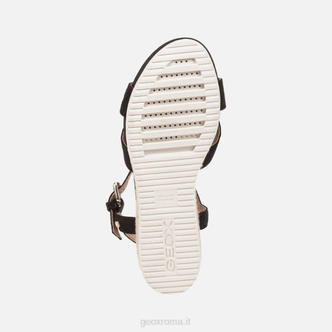 ischia corda donna FX0W167 nero Geox