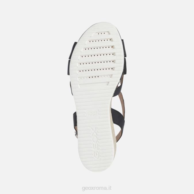 ischia corda donna FX0W454 nero Geox