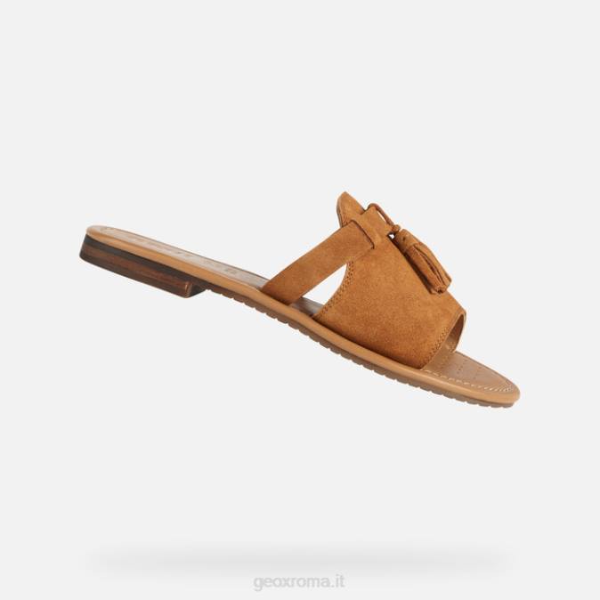 la donna di sozy FX0W228 mostarda Geox