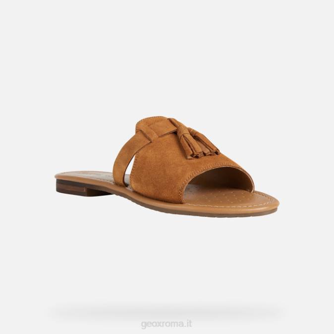 la donna di sozy FX0W228 mostarda Geox