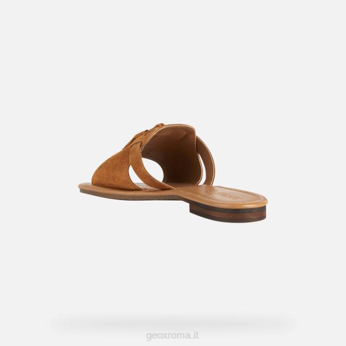 la donna di sozy FX0W228 mostarda Geox