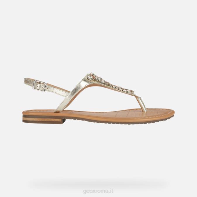 la donna di sozy FX0W483 Champagne Geox