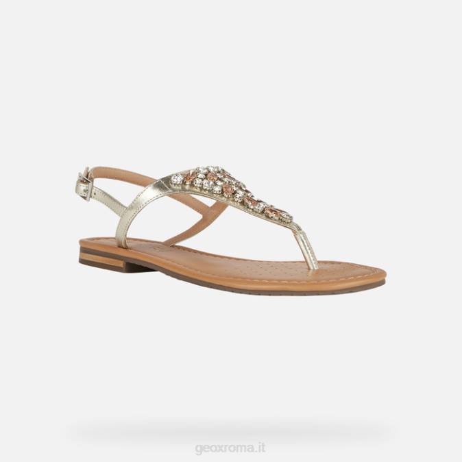 la donna di sozy FX0W483 Champagne Geox