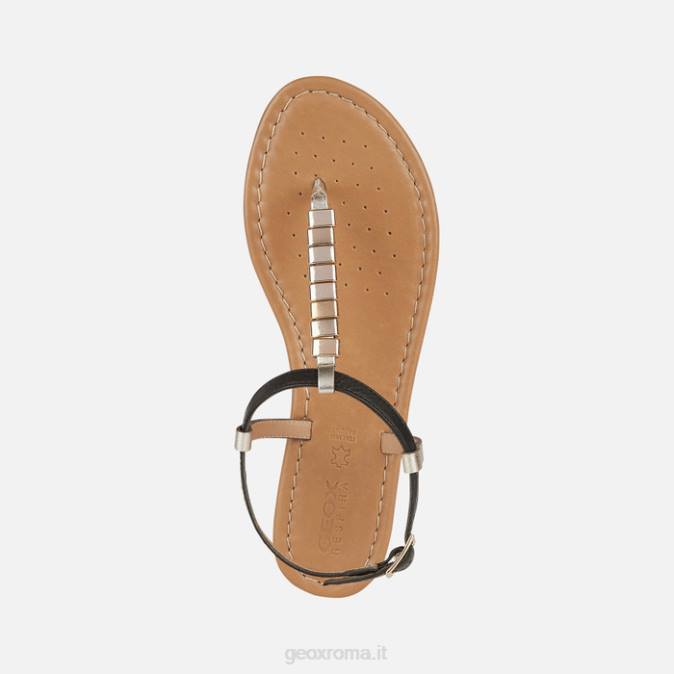 la donna di sozy FX0W519 nero/oro chiaro Geox