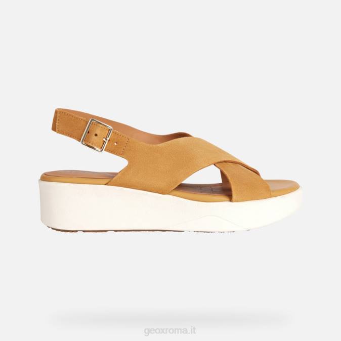 laudara donna FX0W128 mostarda Geox