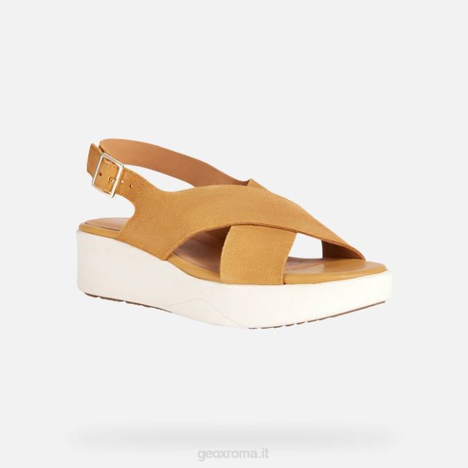 laudara donna FX0W128 mostarda Geox