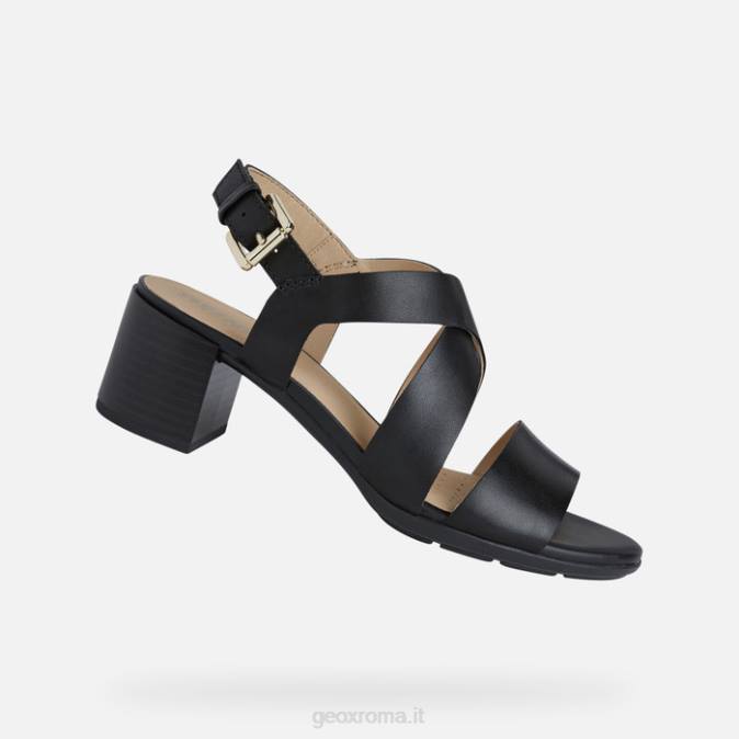 marykarmen mid sandalo donna FX0W588 nero Geox