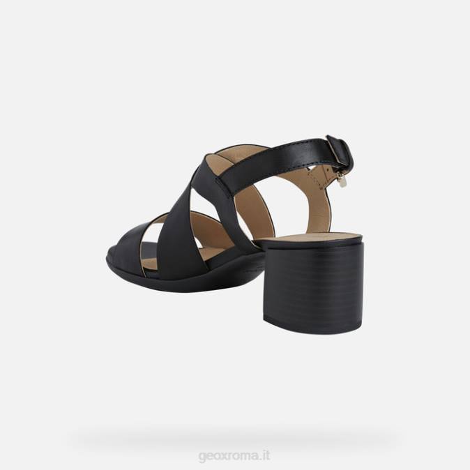 marykarmen mid sandalo donna FX0W588 nero Geox