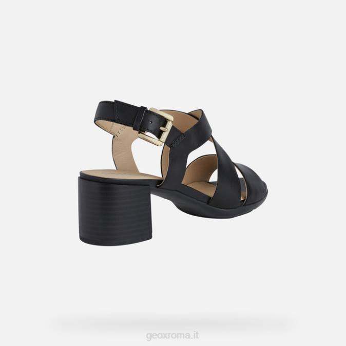 marykarmen mid sandalo donna FX0W588 nero Geox