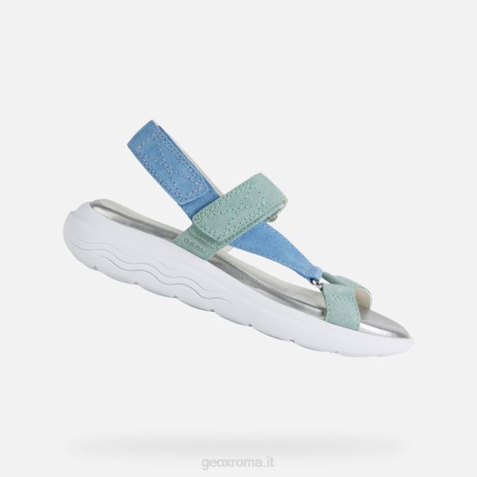 sferica ec5w donna FX0W35 bluette/acqua Geox