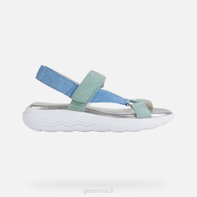 sferica ec5w donna FX0W35 bluette/acqua Geox