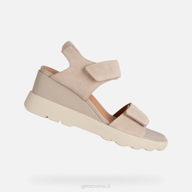 sferica ec6 donna FX0W70 sabbia Geox