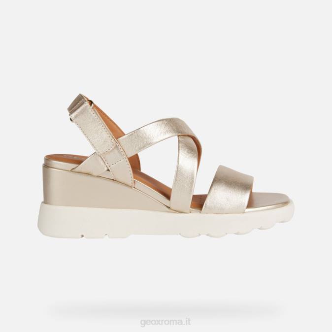 sferica ec6 donna FX0W87 oro chiaro Geox