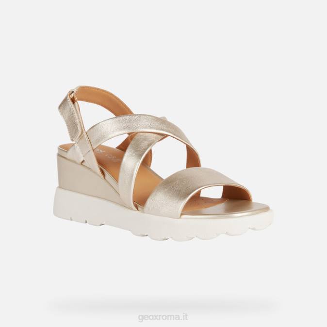 sferica ec6 donna FX0W87 oro chiaro Geox