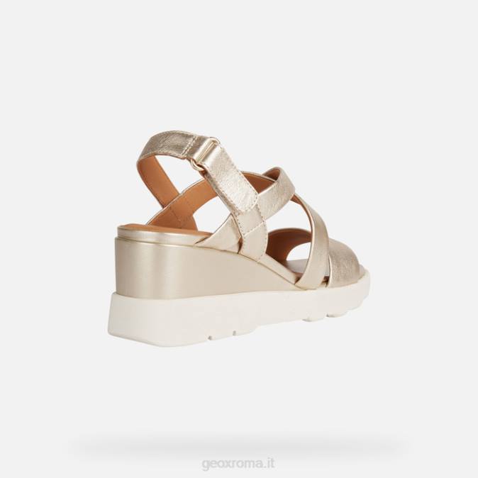 sferica ec6 donna FX0W87 oro chiaro Geox