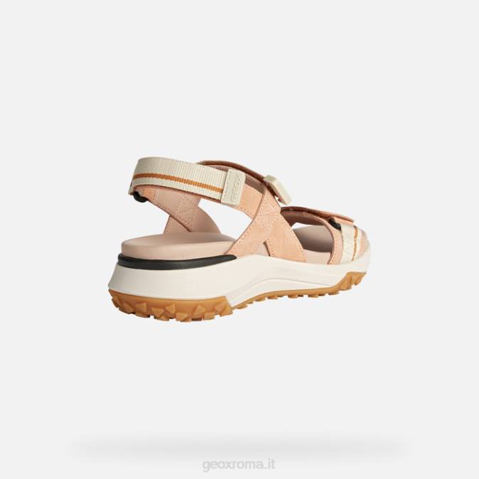 sorapis donna presa FX0W170 pesca/beige Geox