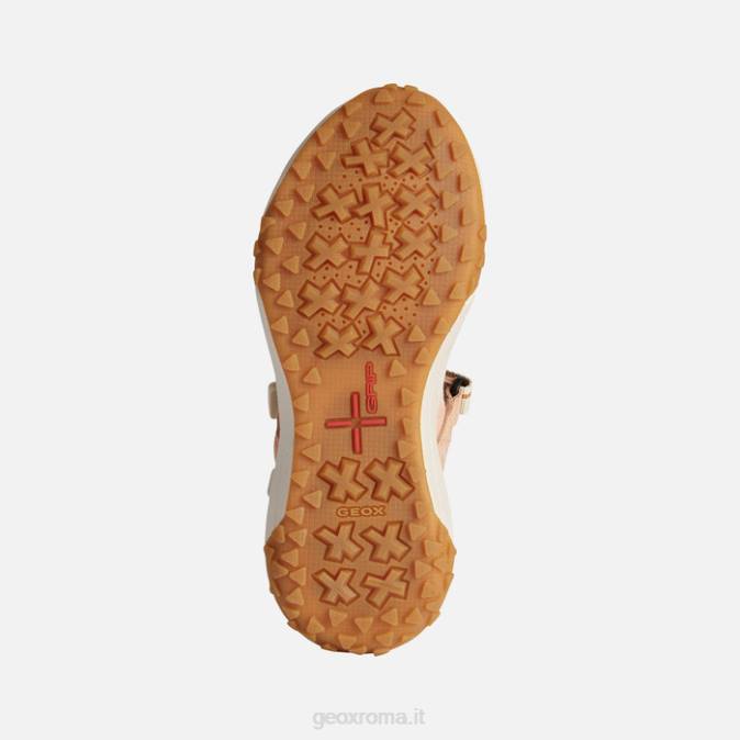 sorapis donna presa FX0W170 pesca/beige Geox
