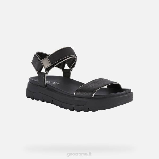 xe 2.1s donna FX0W140 nero/piombo Geox