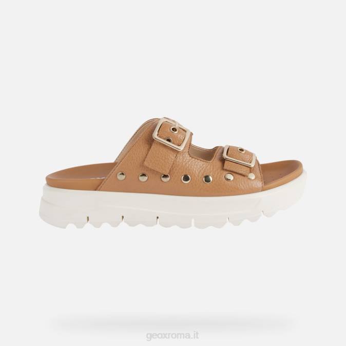 xe 2.1s donna FX0W556 cammello Geox