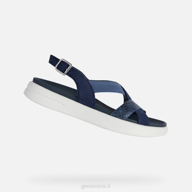 xe 2s donna FX0W559 blu scuro Geox