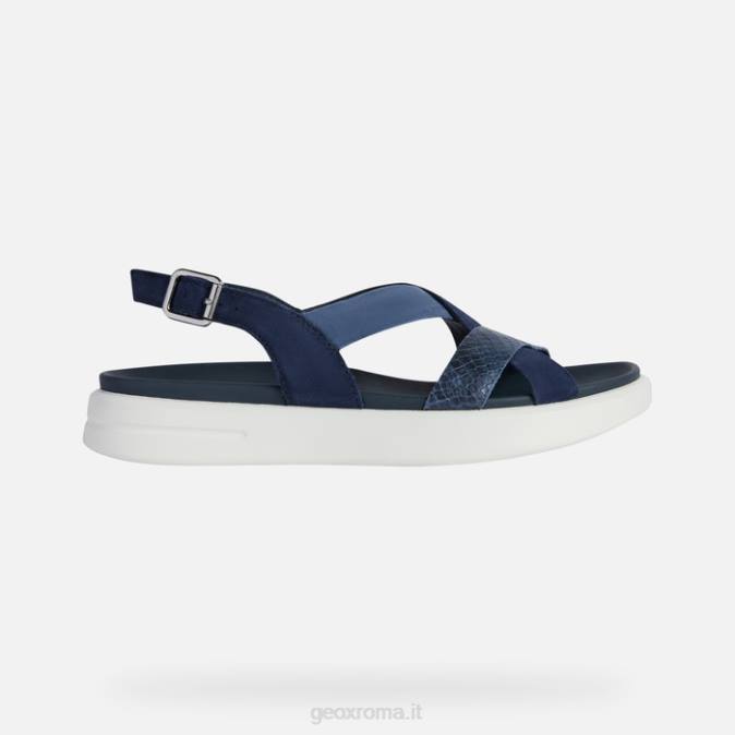 xe 2s donna FX0W559 blu scuro Geox