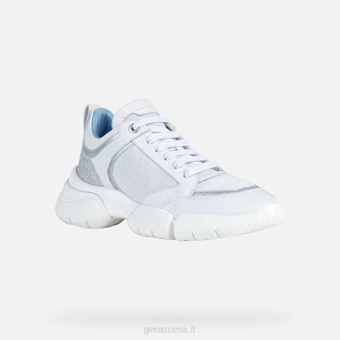 adacter w donna FX0W1672 bianco Geox