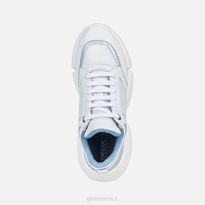 adacter w donna FX0W1672 bianco Geox