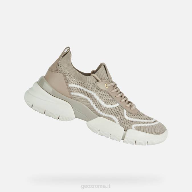 adacter w donna FX0W79 tortora chiaro Geox