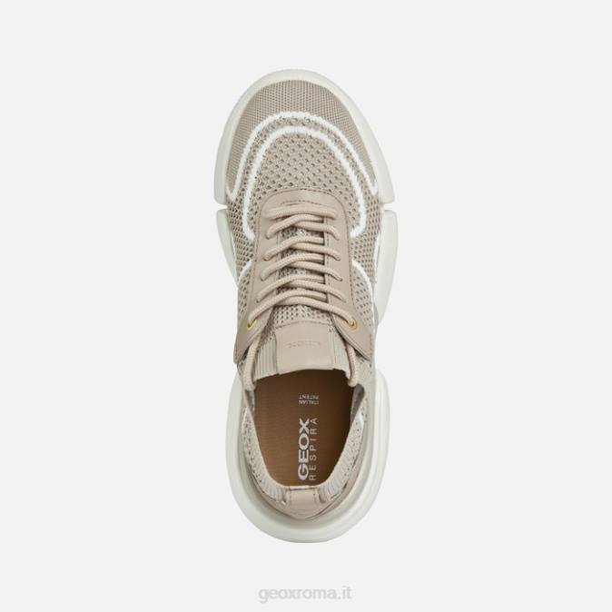 adacter w donna FX0W79 tortora chiaro Geox
