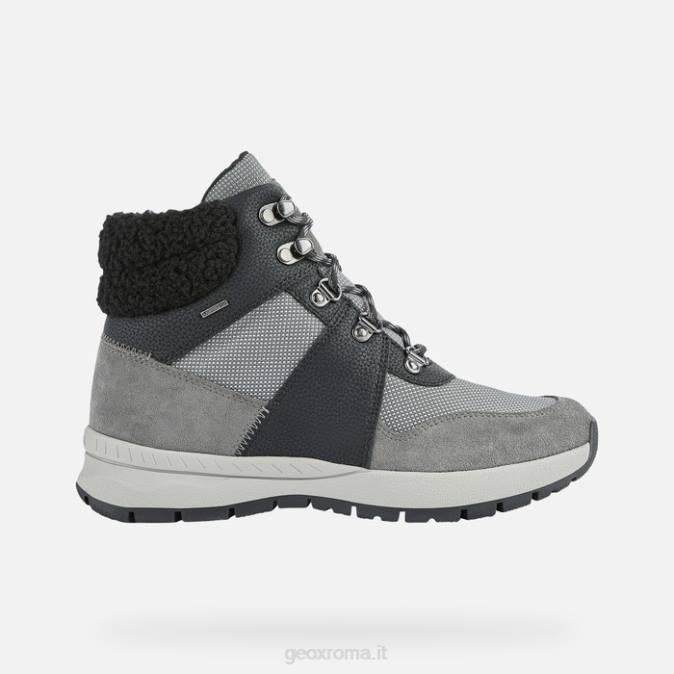 braies abx donna FX0W225 grigio scuro Geox