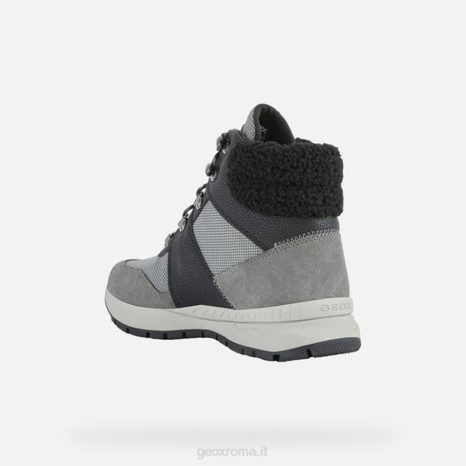 braies abx donna FX0W225 grigio scuro Geox