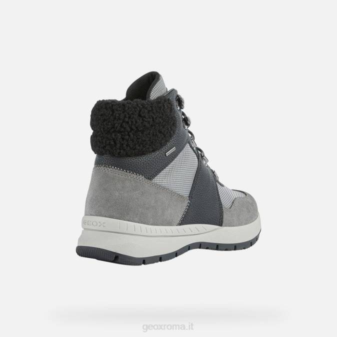braies abx donna FX0W225 grigio scuro Geox