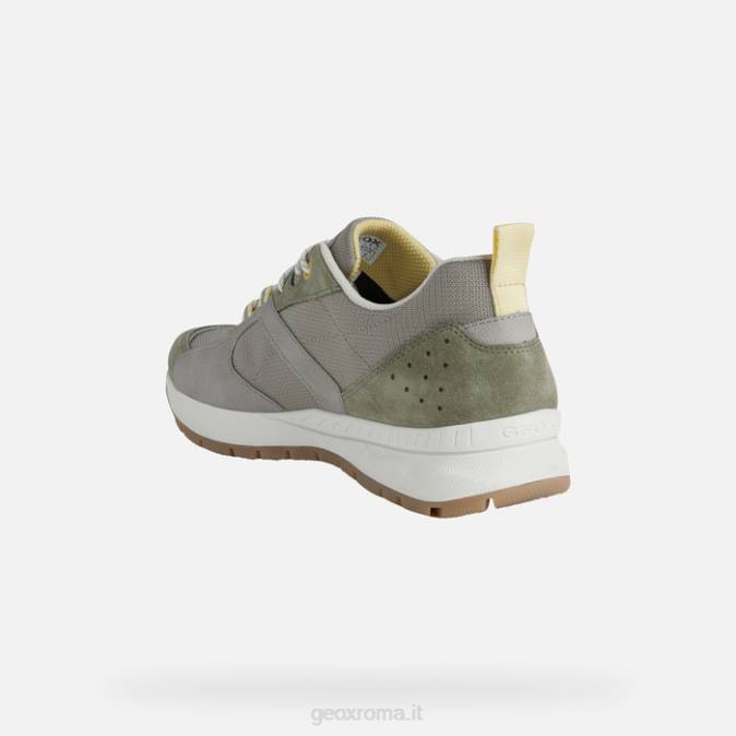 braies donna FX0W568 ghiaccio/salvia Geox