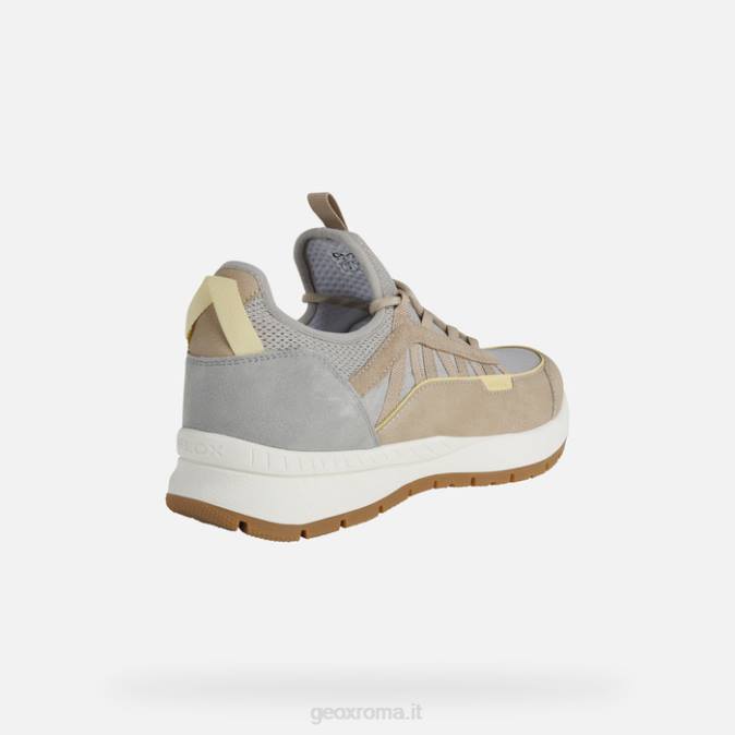 braies donna FX0W580 grigio chiaro Geox