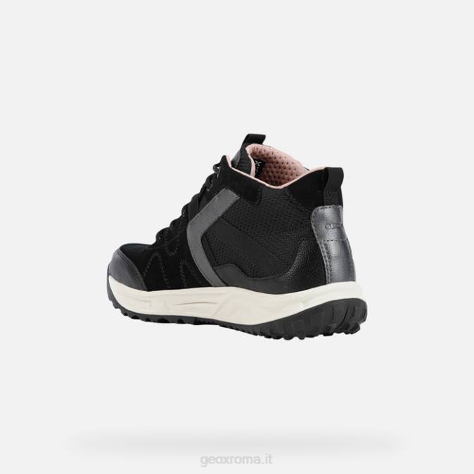 delray abx donna FX0W263 nero Geox