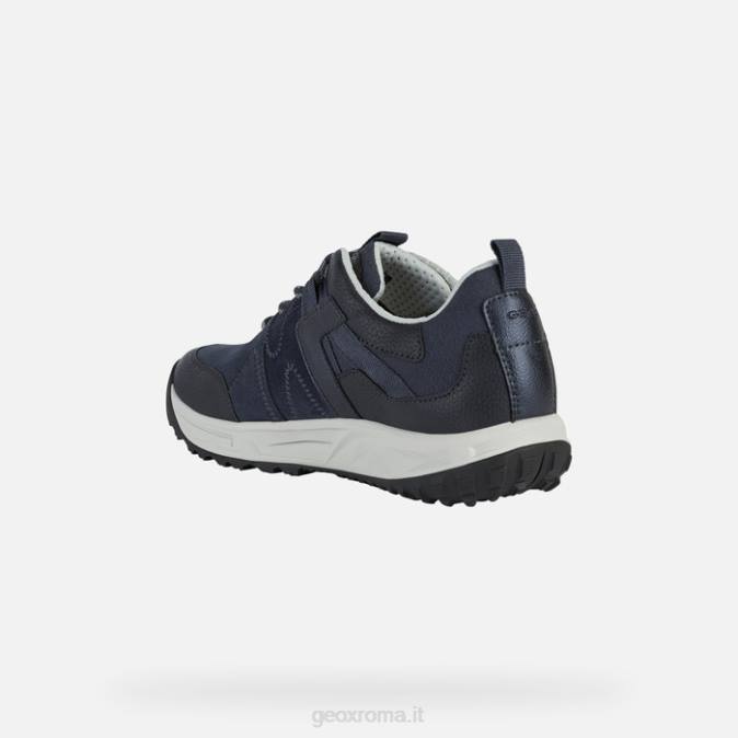 delray abx donna FX0W286 jeans scuri Geox