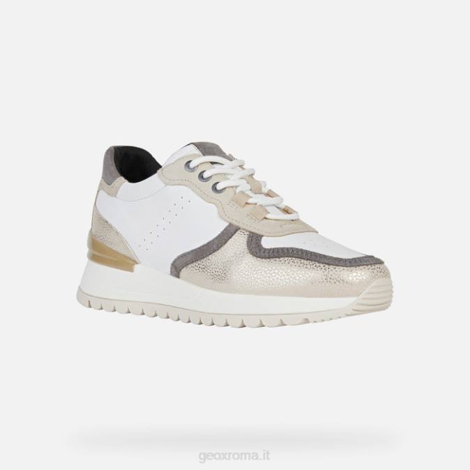 desja donna FX0W332 bianco/tortora Geox