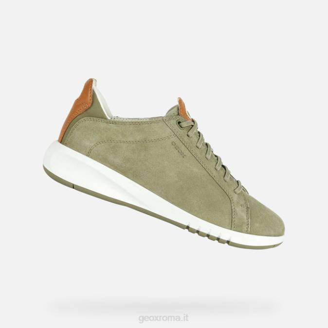 donna aerantide FX0W103 pistacchio/cammello Geox